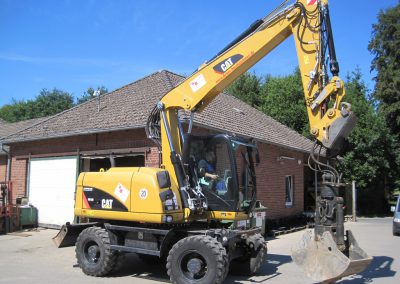 Mobilbagger CAT M313D 2 - Dirkes Baumaschinen