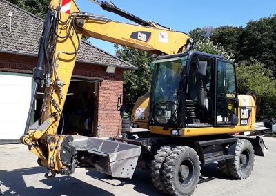 Mobilbagger CAT M313D 4 - Dirkes Baumaschinen