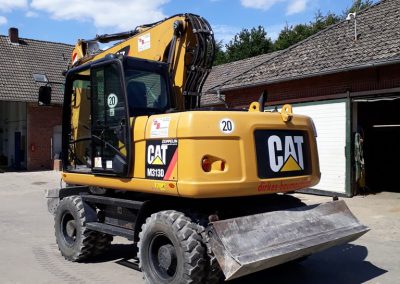 Mobilbagger CAT M313D 6 - Dirkes Baumaschinen