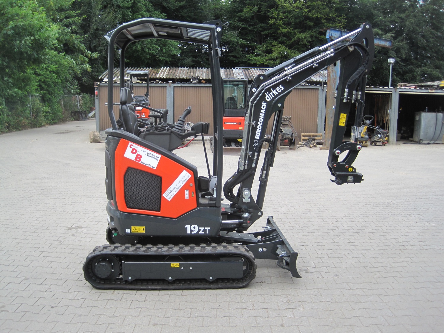 Minibagger Eurocomach ES25ZT 2 - Dirkes Baumaschinen