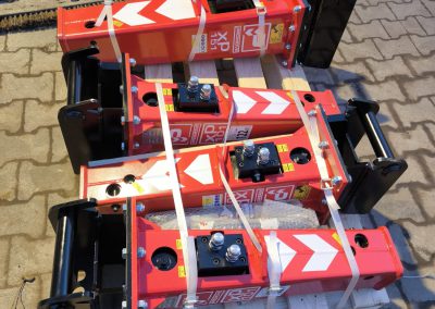 Hydraulikhammer Promove mit Spitzmeisel/Flachmeisel MS01/MS03